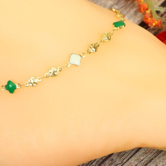 "Elegant Handmade Anklet – Delicate Jewelry for Women, MAR091937 - Picture 1 of 10